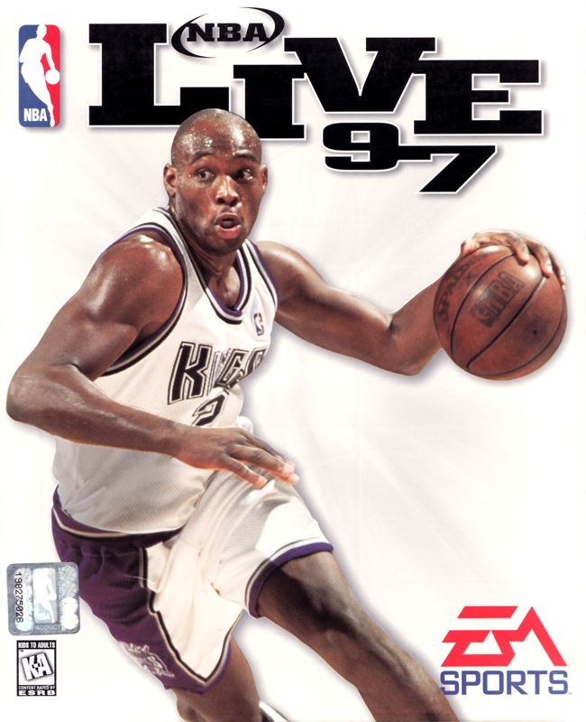 NBA Live 97 box art for Sega Genesis